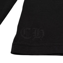 画像をギャラリービューアに読み込む, CHROME HEARTS クロムハーツ STAFF限定ホースシューロングスリーブTシャツ ホースシュー スクロールラベル オレンジ ブルー スタッフ限定 美品 中古 4a002532