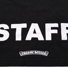 画像をギャラリービューアに読み込む, CHROME HEARTS クロムハーツ STAFF限定ホースシューロングスリーブTシャツ ホースシュー スクロールラベル オレンジ ブルー スタッフ限定 美品 中古 4a002532