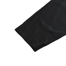 画像をギャラリービューアに読み込む, 極美品 Yohji Yamamoto POUR HOMME ヨウジヤマモトプールオム 2018SS サイトウユウスケ シルクブラウス シャツ 大正モダンガール ブラック ナイショプリント HW-B95-424 中古 4a002418