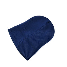 画像をギャラリービューアに読み込む, 極美品 SAINT Mxxxxxx セントマイケル KNIT CAP ビーニー ニットキャップ ネイビー ワッペン ウール ワンサイズ SM-YS1-0000-083 中古 4a002598
