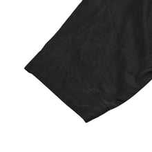 画像をギャラリービューアに読み込む, Yohji Yamamoto POUR HOMME ヨウジヤマモトプールオム 2018SS サイトウユウスケ シルクブラウス シャツ 大正モダンガール ブラック ナイショプリント ビックシルエット HW-B95-424 美品 中古 4a002537