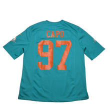 画像をギャラリービューアに読み込む, 極美品 DIPSET HARLEM WORLD NFL NIKE フットボールジャージ JIM JONES ジムジョーンズ ラバープリント アクアブルー 中古 4a002484