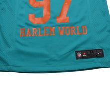 画像をギャラリービューアに読み込む, 極美品 DIPSET HARLEM WORLD NFL NIKE フットボールジャージ JIM JONES ジムジョーンズ ラバープリント アクアブルー 中古 4a002484