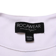 画像をギャラリービューアに読み込む, 極美品 ROCAWEAR ロカウェア ベースボールシャツ 半袖 サイズXXXL White ホワイト Black ブラック 中古 4a002606