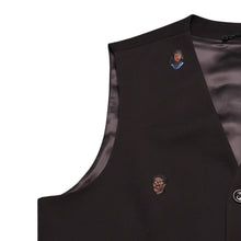 画像をギャラリービューアに読み込む, 極美品 LOUIS VUITTON ルイヴィトン ブラウン ベスト Embroidered Classic Waistcoat Henry Taylor CA 36929 中古 4a002712