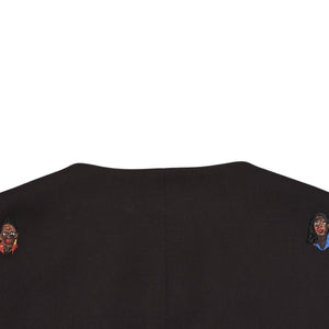 Very Good Condition LOUIS VUITTON Brown Vest Embroidered Classic Waistcoat Henry Taylor CA 36929 Used 4a002712