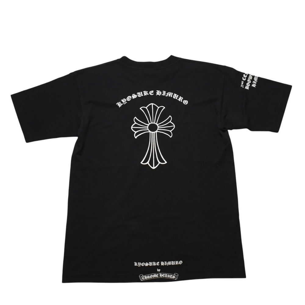 CHROME HEARTS × KYOSUKE HIMURO Himuro Kyosuke Short Sleeve T-shirt Size M CH Cross 2004 Live Limited Himrock Good Condition Used 4a002721