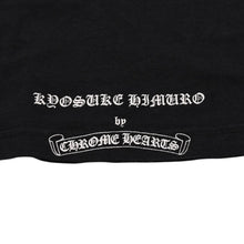 画像をギャラリービューアに読み込む, CHROME HEARTS クロムハーツ × KYOSUKE HIMURO 氷室京介 半袖Tシャツ サイズM CHクロス 2004年 ライブ限定 ヒムロック 美品 中古 4a002721