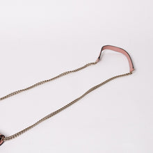 Load image into Gallery viewer, GUCCI グッチ インターロッキングGチェーンウォレット ペブルドレザー ショルダーバッグ クラッチバッグ ピンク ゴールド金具 510314 美品 中古 4a002001