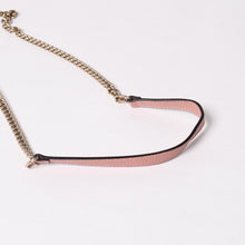 Load image into Gallery viewer, GUCCI グッチ インターロッキングGチェーンウォレット ペブルドレザー ショルダーバッグ クラッチバッグ ピンク ゴールド金具 510314 美品 中古 4a002001