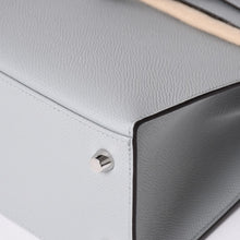 画像をギャラリービューアに読み込む, 新品未使用 HERMES エルメス KELLY ケリー 25 2WAY ハンドバッグ 外縫い エプソン ブルーグラシエ シルバー金具 K刻印 中古 4a002613
