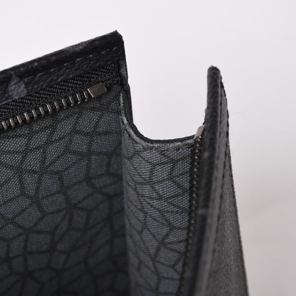極美品 LOUIS VUITTON ルイヴィトン 草間彌生 ポシェット・ヴォワヤージュMM M81973 シルバー金具 ブラック 中古 4a002617