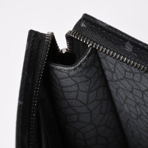 極美品 LOUIS VUITTON ルイヴィトン 草間彌生 ポシェット・ヴォワヤージュMM M81973 シルバー金具 ブラック 中古 4a002617