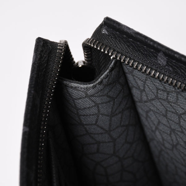 極美品 LOUIS VUITTON ルイヴィトン 草間彌生 ポシェット・ヴォワヤージュMM M81973 シルバー金具 ブラック 中古 4a002617
