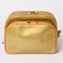 画像をギャラリービューアに読み込む, LOUIS VUITTON ルイヴィトン MURRAY マーレイ リュック バックパック M91038 モノグラム ヴェルニ イエロー ブラウン 美品 中古 4a002494