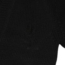 画像をギャラリービューアに読み込む, 極美品 SAINT LAURENT PARIS サンローランパリ カーディガン スパンコール ブラック 670116 中古 4a002632