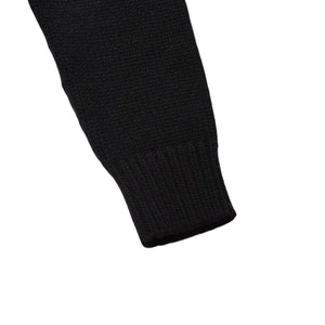 極美品 SAINT LAURENT PARIS サンローランパリ カーディガン スパンコール ブラック 670116 中古 4a002632
