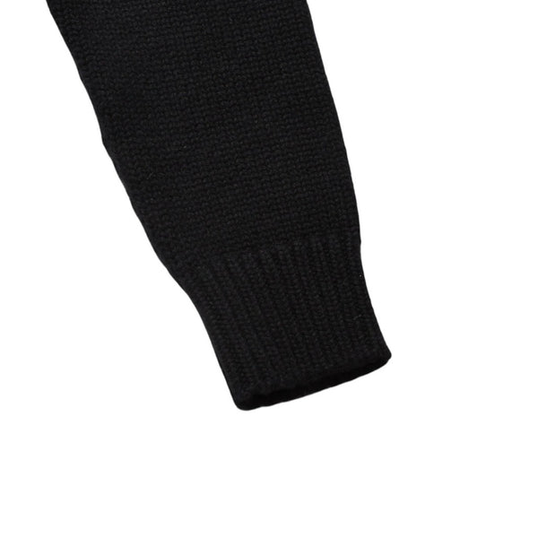 極美品 SAINT LAURENT PARIS サンローランパリ カーディガン スパンコール ブラック 670116 中古 4a002632