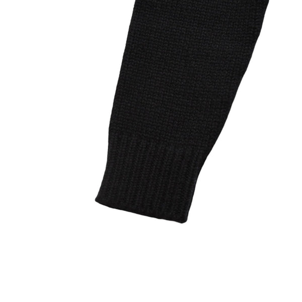 極美品 SAINT LAURENT PARIS サンローランパリ カーディガン スパンコール ブラック 670116 中古 4a002632