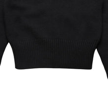 画像をギャラリービューアに読み込む, 極美品 SAINT LAURENT PARIS サンローランパリ カーディガン スパンコール ブラック 670116 中古 4a002632
