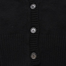 画像をギャラリービューアに読み込む, 極美品 SAINT LAURENT PARIS サンローランパリ カーディガン スパンコール ブラック 670116 中古 4a002632