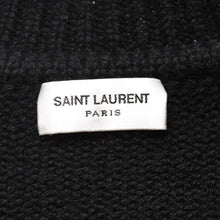 画像をギャラリービューアに読み込む, 極美品 SAINT LAURENT PARIS サンローランパリ カーディガン スパンコール ブラック 670116 中古 4a002632