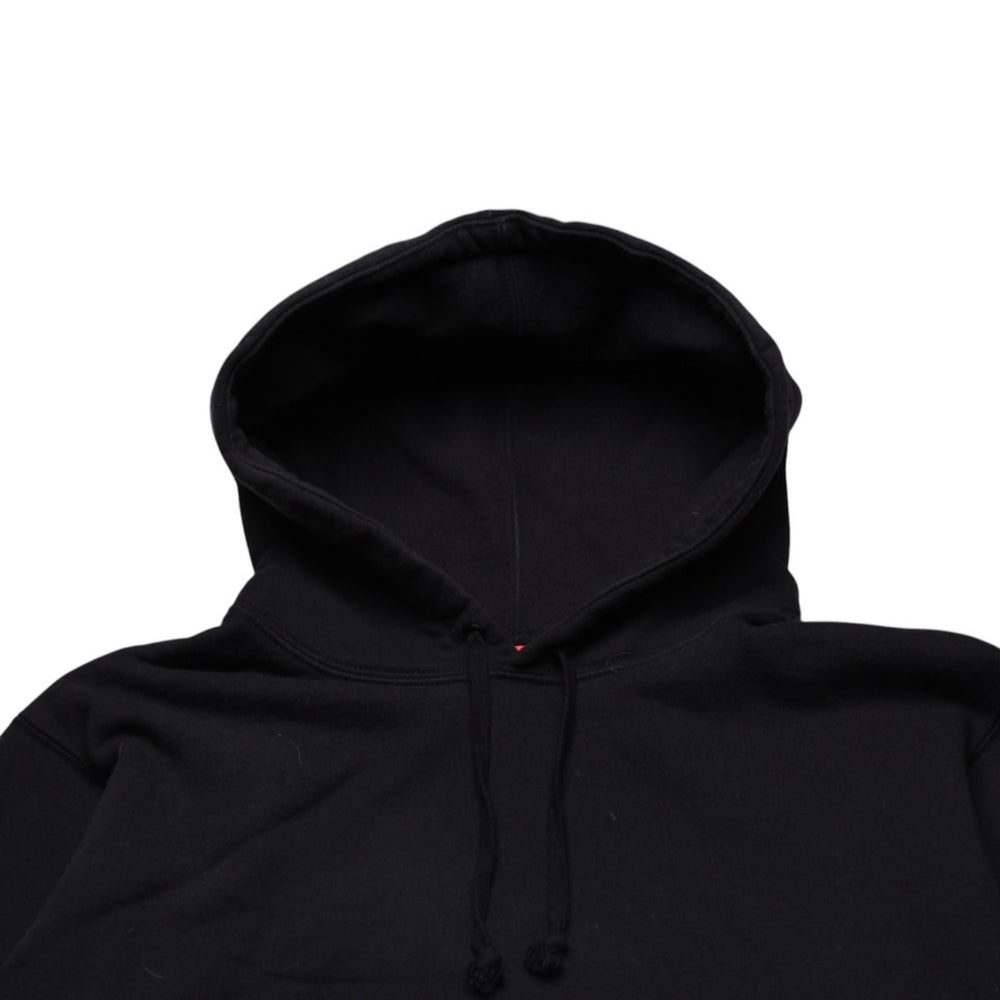 Very Good Condition Supreme Blockbuster Hooded Sweatshirt Black Red Hoodie Size L RN 101837 Used 4a003063