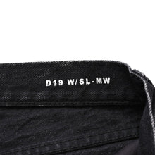 画像をギャラリービューアに読み込む, 極美品 SAINT LAURENT サンローラン デニムパンツ 切りっぱなし デニム ブラック グレー シルバー金具 サイズ24 中古 4a002653
