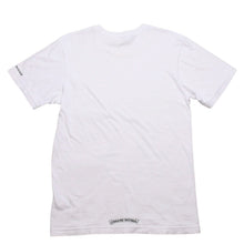 画像をギャラリービューアに読み込む, CHROME HEARTS クロムハーツ NECK LOGO S/S TEE ポケット付き 半袖Tシャツ ホワイト スクロールラベルロゴ CHロゴ ホワイト Sサイズ 美品 中古 4a003224