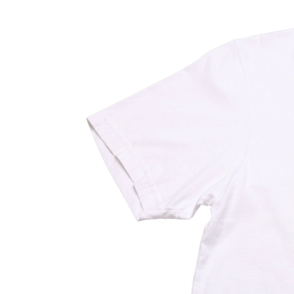 CHROME HEARTS クロムハーツ NECK LOGO S/S TEE ポケット付き 半袖Tシャツ ホワイト スクロールラベルロゴ CHロゴ ホワイト Sサイズ 美品 中古 4a003224