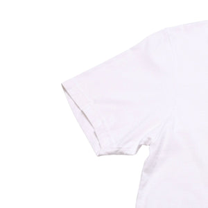 CHROME HEARTS クロムハーツ NECK LOGO S/S TEE ポケット付き 半袖Tシャツ ホワイト スクロールラベルロゴ CHロゴ ホワイト Sサイズ 美品 中古 4a003224