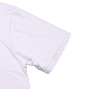 CHROME HEARTS クロムハーツ NECK LOGO S/S TEE ポケット付き 半袖Tシャツ ホワイト スクロールラベルロゴ CHロゴ ホワイト Sサイズ 美品 中古 4a003224