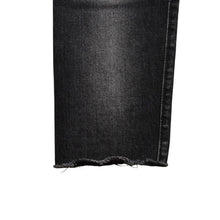 画像をギャラリービューアに読み込む, 極美品 SAINT LAURENT サンローラン デニムパンツ 切りっぱなし デニム ブラック グレー シルバー金具 サイズ24 中古 4a002653