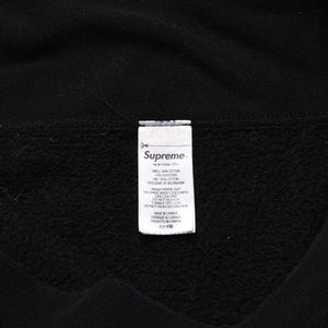 極美品 Supreme シュプリーム ブラック ホワイト RN101837 フーディ 2024 パーカー サイズL 中古 4a003064