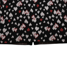 画像をギャラリービューアに読み込む, 極美品 SAINT LAURENT サンローラン SS16 ハート カーディガン エディー期 423198 コットン ハート ブラック ホワイト レッド サイズ M 中古 4a002635
