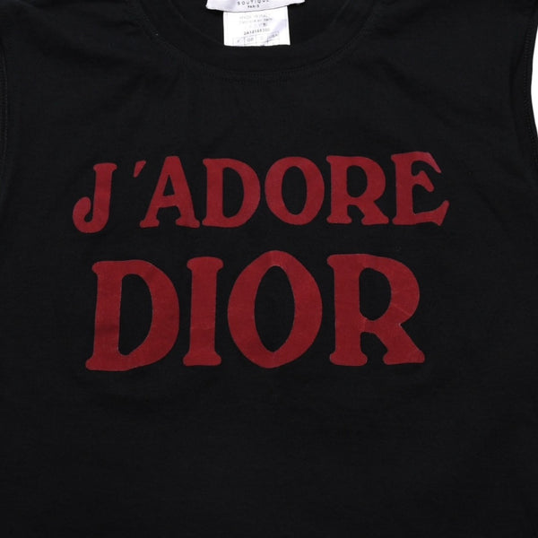 Very Good Condition Christian Dior J'ADORE DIOR Tank Top 2A12155300 Size 38 Galliano Period Used 4a003167