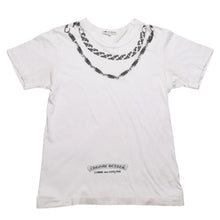画像をギャラリービューアに読み込む, COMME des GARCONS コムデギャルソン × CHROME HEARTS クロムハーツ 半袖Tシャツ OT-T025 サイズ S クリスマス限定 美品 中古 4a003161