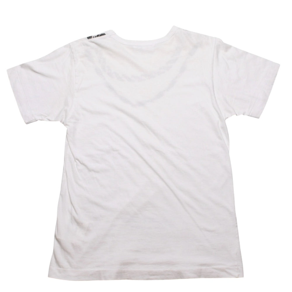 COMME des GARCONS コムデギャルソン × CHROME HEARTS クロムハーツ 半袖Tシャツ OT-T025 サイズ S クリスマス限定 美品 中古 4a003161