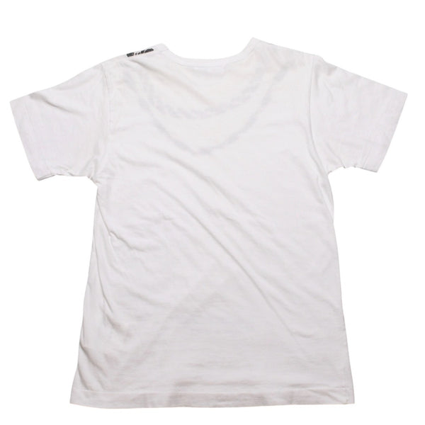 COMME des GARCONS コムデギャルソン × CHROME HEARTS クロムハーツ 半袖Tシャツ OT-T025 サイズ S クリスマス限定 美品 中古 4a003161