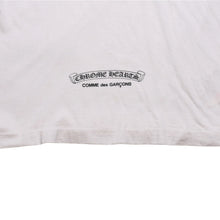 画像をギャラリービューアに読み込む, COMME des GARCONS コムデギャルソン × CHROME HEARTS クロムハーツ 半袖Tシャツ OT-T025 サイズ S クリスマス限定 美品 中古 4a003161