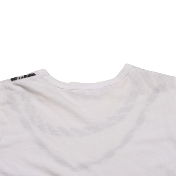 COMME des GARCONS コムデギャルソン × CHROME HEARTS クロムハーツ 半袖Tシャツ OT-T025 サイズ S クリスマス限定 美品 中古 4a003161