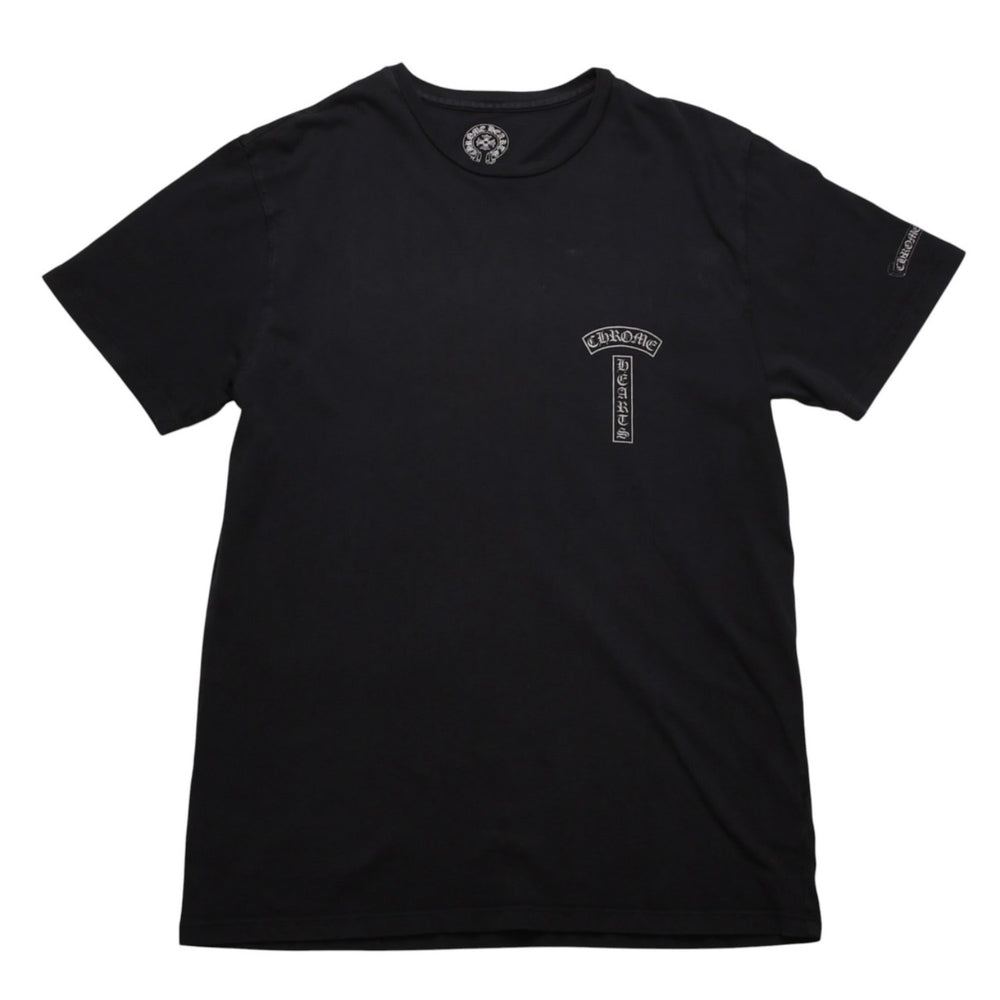 CHROME HEARTS クロムハーツ VINE DAGGER ヴァインダガー 半袖Tシャツ サイズS オールドイングリッシュロゴ ブラック 美品 中古 4a003163