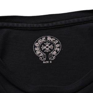 CHROME HEARTS クロムハーツ VINE DAGGER ヴァインダガー 半袖Tシャツ サイズS オールドイングリッシュロゴ ブラック 美品 中古 4a003163