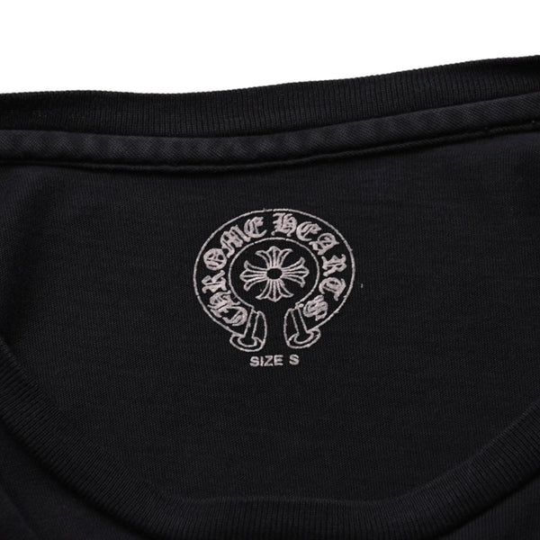 CHROME HEARTS クロムハーツ VINE DAGGER ヴァインダガー 半袖Tシャツ サイズS オールドイングリッシュロゴ ブラック 美品 中古 4a003163