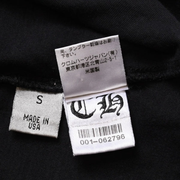 CHROME HEARTS クロムハーツ VINE DAGGER ヴァインダガー 半袖Tシャツ サイズS オールドイングリッシュロゴ ブラック 美品 中古 4a003163