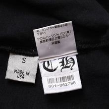 画像をギャラリービューアに読み込む, CHROME HEARTS クロムハーツ VINE DAGGER ヴァインダガー 半袖Tシャツ サイズS オールドイングリッシュロゴ ブラック 美品 中古 4a003163
