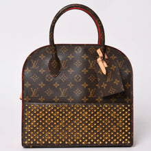 画像をギャラリービューアに読み込む, 極美品 LOUIS VUITTON×Christian Louboutin ルイヴィトン×クリスチャンルブタン アイコノクラスト ハンドバッグ M41234 ハラコ ゴールド金具 中古 4a002536
