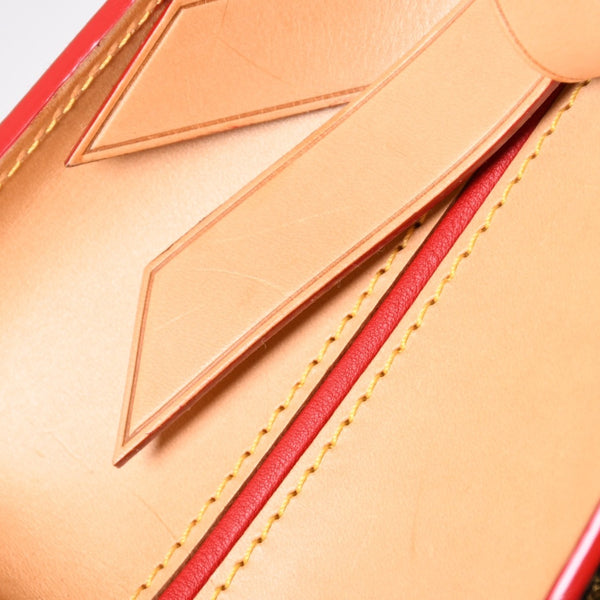 Very good condition LOUIS VUITTON×Christian Louboutin Louis Vuitton×Christian Louboutin Iconoclast handbag M41234 Haraco gold hardware Used 4a002536