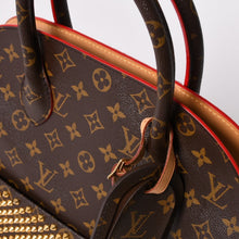 画像をギャラリービューアに読み込む, 極美品 LOUIS VUITTON×Christian Louboutin ルイヴィトン×クリスチャンルブタン アイコノクラスト ハンドバッグ M41234 ハラコ ゴールド金具 中古 4a002536