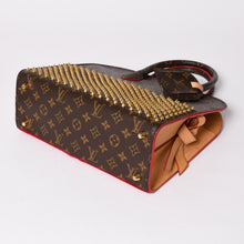 画像をギャラリービューアに読み込む, 極美品 LOUIS VUITTON×Christian Louboutin ルイヴィトン×クリスチャンルブタン アイコノクラスト ハンドバッグ M41234 ハラコ ゴールド金具 中古 4a002536